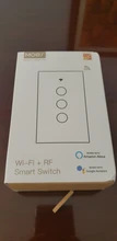 Switch Wall-Light RF433 Tuya-App Alexa Smart-Life Google Home Remote-Control 1/2/3-gang