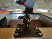 Mounting-Plate Ball-Mount Fish-Finder Double-Socket-Arm Universal Kayak-Accessories/1.5inch-Ball