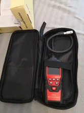 Analizador de Gas HT601A, Detector de fugas de Gas, LED portátil, alarma de Gas inflamable, analizador