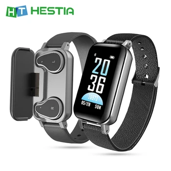 T89 Smart Bracelet with Bluetooth Earphone Fitness Tracker TWS Wireless Headset Heart Rate Monitor Smart Band Sports Wristband
T89 Smart Bracelet with Bluetooth Earphone Fitness Tracker TWS Wireless Headset Heart Rate Monitor Smart Band Sports Wristband
