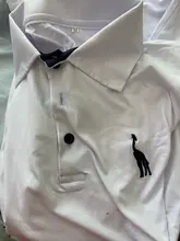 QNPQYX-polos informales de manga corta para hombre, camisa Polo bordada con cuello levantado, para negocios y Social, novedad de verano