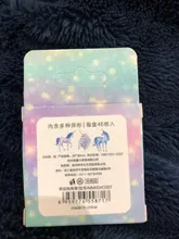 46 unids/pack precioso unicornio pegatina de papel para decoración DIY álbum de recortes diario etiqueta pegatina Linda papelería