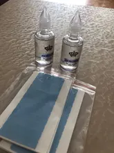 Cinta adhesiva para el cabello, pegamento de 4cm x 0,8 cm, cinta de doble cara impermeable para herramienta de extensión de cabello de Peluca de encaje, 5 hojas, 60 uds.