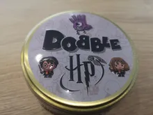 83mm Dobble chico Tarjeta de lugar, tarjeta de juego de Hip hop en la carretera vacaciones dobble juego caja de Metal