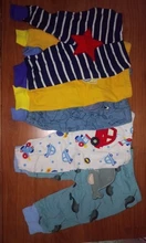 Venta al por menor 5 unids/pack 0-2years PP Pantalones Bebé cartoonfor Niños Niñas Ropa