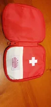 Estuche para botiquín de primeros auxilios Mini portátil al aire libre viaje, medicina, paquete Kit de emergencia de bolsas pequeñas de la medicina organizador divisor de almacenamiento