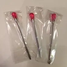 Color rosa DIY joyería que hace alicates pinzas herramienta mudler Poke aguja cuchara herramienta conjunto para la fabricación de joyas de molde de Resina de silicona