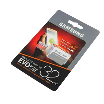 Samsung EVO Plus 32GB microSDHC UHS-I U1 95MB/s Full HD Memory Card with Adapter
Samsung EVO Plus 32GB microSDHC UHS-I U1 95MB/s Full HD Memory Card with Adapter
