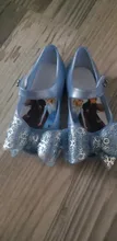 Disney-sandalias de princesa Elsa para niños y niñas, zapatos de animales, Mini Melissa, Lovely Melissa