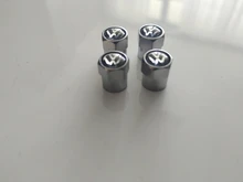 4 Uds de Metal de plata hexágono coche válvula con tapa para rueda neumático válvula gorras cubierta con emblema de accesorios para Opel Renault Abarth, Etc.