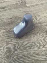 Patucos de plástico transparente para bebé, 10 Uds., zapatos para bebé, calcetines, muestra de pies, medias botas, zapatos transparentes de PVC