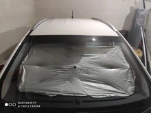 Parasol frontal interior para coche, protector de rayos UV, paraguas tapasol, accesorios de protección para el parabrisas y ventana de vehículos tipo SUV y sedán