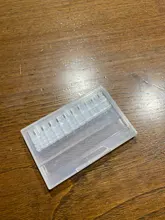 Caja de almacenamiento clara para broca de taladro eléctrico, soporte de limas rotativas, accesorio herramienta de exhibición de uñas, 10/20/30 ranuras