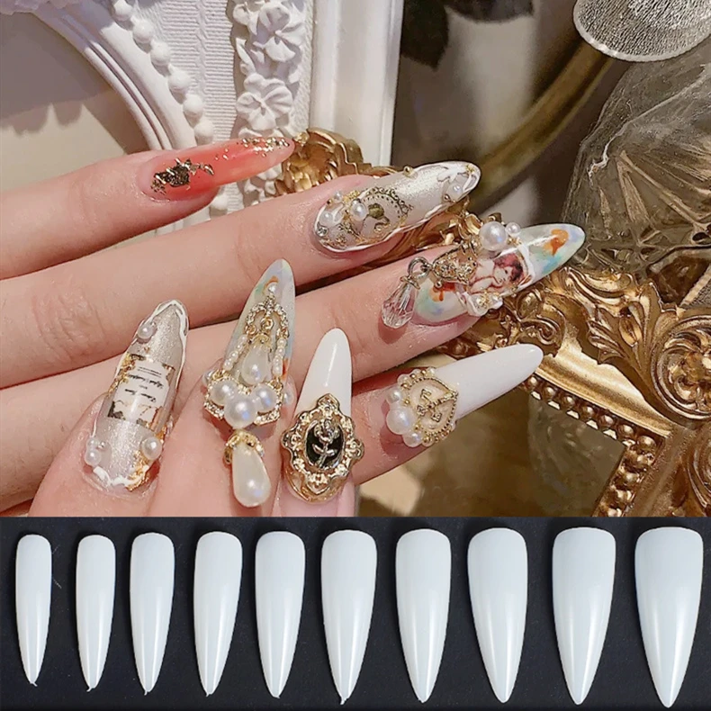 500pcs box Fake Nail Artificial Press on Long Ballerina Clear Natural False Coffin Nails Art Tips Full Cover Jewelry Box
500pcs box Fake Nail Artificial Press on Long Ballerina Clear Natural False Coffin Nails Art Tips Full Cover Jewelry Box