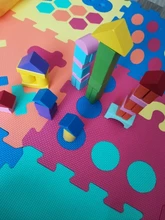 Bloques de construcción de madera crudo para niños, juguetes ensamblados, Sin pintura de rompecabezas, partículas grandes, de 1 a 2 a 3 años, juguetes para niños para chico