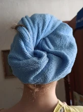 Toalla de secado de cabello de microfibra, turbante, gorro para moño de ducha, torre de baño seca