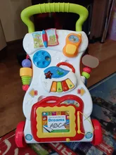 Bebé Walker multifunción bebé Stand-to-siéntate niño cuatro Carro con ruedas niños caminando niño juguetes de Piano dibujo regalo