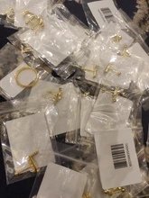 Pendiente de cartílago de circonia cúbica para mujer, aretes pequeños de Plata de Ley 925, Piercing para la oreja, regalos de joyería, 1 ud.