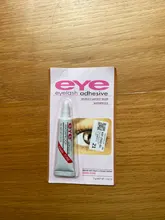 1 Pc claro/Negro mujeres falso pegamento de pestañas fuerte adhesivo impermeable de pestañas falsas pestañas ampliar fácil utilizar la herramienta TSLM2