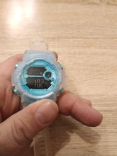UTHAI CE35 niños reloj deportivo para niñas adolescentes chico electrónica Digital relojes reloj jalea transparente impermeable