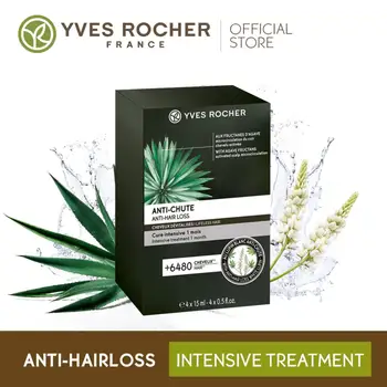 Yves Rocher Botanical Anti-Hair Loss Therapy 1 Month 4x 15 ml
Yves Rocher Botanical Anti-Hair Loss Therapy 1 Month 4x 15 ml