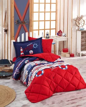Single Quilt and Duvet Cover Set Made of 100% Cotton Yarn 
Single Quilt and Duvet Cover Set Made of 100% Cotton Yarn