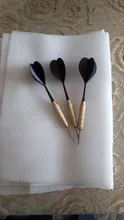 3 unids/set de dardos de alta calidad profesional de dardos de punta de acero de aluminio con ejes bien dardos