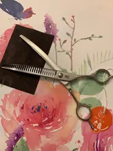 Fenice-Tijeras profesionales de peluquería para perros, tijeras de adelgazamiento curvado para cara y cuerpo, 7,0/7,5 pulgadas, JP 440C, alta calidad