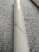 Vinyl Wallpaper Stickers Furniture Wardrobe Marble Self-Adhesive Glossy PVC Removable