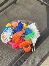 Juguete de baño de goma para niños, 12 Uds., sonido al estrujar, chirriante juguete de baño, animales para nadar