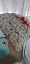 Alfombrillas mascotas para perros, mantas gruesas para mascotas en invierno, perreras de dibujos animados para mascotas, esteras cálidas para dormir para perros con edredones de algodón