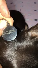 Etiqueta de identificación de mascotas de acero inoxidable, etiquetas de nombres de perro y gato, accesorios de Collar personalizados, oro, plata, rosa, oro, negro, grabado gratis