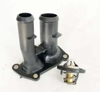 Coolant Thermostat Housing for Ford Focus MK3 Fiesta 1.6L 12-15, DM5G-8575-AA 
Coolant Thermostat Housing for Ford Focus MK3 Fiesta 1.6L 12-15, DM5G-8575-AA