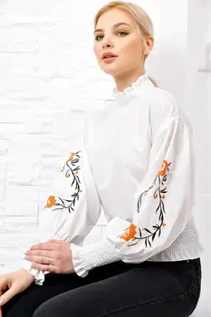 Trend Alacati Style Women Gipeli Embroidered Poplın Bluz ALC-X3403 
Trend Alacati Style Women Gipeli Embroidered Poplın Bluz ALC-X3403