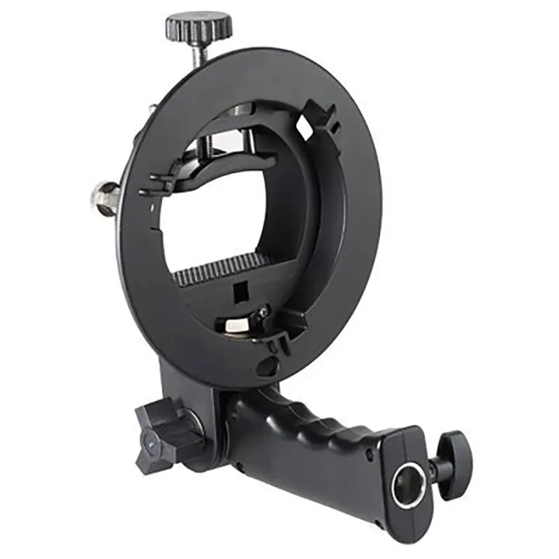 For Godox AD-360 Umbrella Photography Video Camera Flash Mount Holder Black Flash Snoot Softbox Bowens Speedlite Bracket S-Type
For Godox AD-360 Umbrella Photography Video Camera Flash Mount Holder Black Flash Snoot Softbox Bowens Speedlite Bracket S-Type