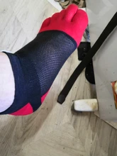 Calcetines deportivos de algodón para hombre, ropa interior para zapatillas, para hacer ejercicio, transpirables, con 5 dedos, 1 par, talla de 38 a 43