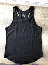 Camiseta de entrenamiento de algodón sin mangas para hombre, chaleco masculino canotte de gimnasio para fitness y musculación