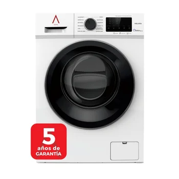 ALPHA Washing Machine HELIOS8, White, 8kg, 1.200rpm, Door XXL, Digital Engine Drive, TO +++, * * High-End **
ALPHA Washing Machine HELIOS8, White, 8kg, 1.200rpm, Door XXL, Digital Engine Drive, TO +++, * * High-End **