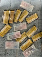 QSTY de 60 uds maquillaje profesional cúmulo Individual pestañas injerto falsas pestañas con envío gratis