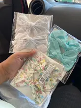 Conjunto de 2 unidades de ropa de verano para bebé, pinzas para el pelo con lazos grandes arcos de pelo para adolescentes, Diadema de algodón para chicas chicos niños, 14 colores, 2019