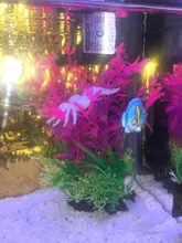 Decoración Artificial para acuario, 12 tipos de plantas, adorno de hierbas de agua, planta acuática, pecera, hierba, accesorios de decoración, 14cm