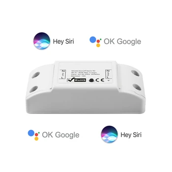Smart Home Switch Apple Homekit Compatible WiFi Light Automation Remote Voice Control Siri Google Assistant Garage Door Lock
Smart Home Switch Apple Homekit Compatible WiFi Light Automation Remote Voice Control Siri Google Assistant Garage Door Lock