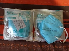 Mascarillas FFP2 de colores para adultos, máscara de tejido negro KN95, 5 capas, respirador con filtro FFP3