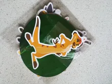 León suministros de fiesta de cumpleaños decoración de fiesta selva decoración rey Animal globo bebé ducha desechables Pap