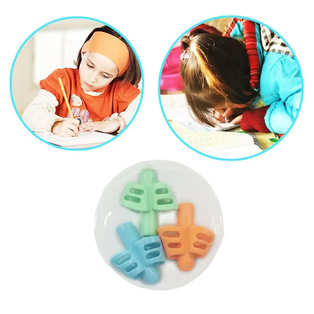 3 Pieces Two-Finger TPR Pencil And Pen Holder Of Writing Training Correction Tool Pen Holding Elementary School Bracket Set Gift
3 Pieces Two-Finger TPR Pencil And Pen Holder Of Writing Training Correction Tool Pen Holding Elementary School Bracket Set Gift