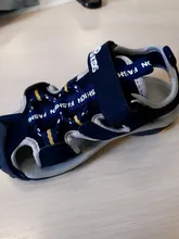 ULKNN-Sandalias antideslizantes de punta cerrada para niños, chanclas suaves de verano, sandalias semicerradas 8, para jóvenes estudiantes de 9 a 12 años