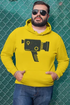 Angemiel Wear Cinema Camera Yellow Men 'S Hooded Sweatshirt
Angemiel Wear Cinema Camera Yellow Men 'S Hooded Sweatshirt