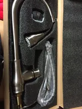 Kitchen-Faucets Tap-Mixer Pull-Out Single-Hole-Handle Gold Silver Tap-866011 Swivel-Degree