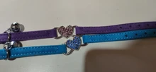 Collar de gato y corazón con diamantes de imitación para perros, colgante elástico ajustable de seguridad para perros, Material de terciopelo suave, 5 colores, envío gratis