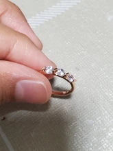 Anillos de Compromiso de boda para mujer, joyería femenina de Color plateado con piedra de circonia, joyería de adhesión estética R014